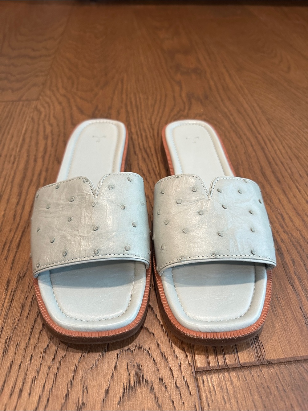 Tecovas Carmen Sandals Ostrich